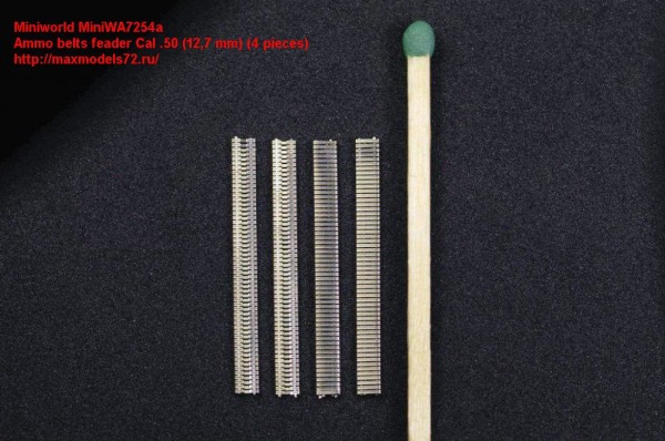 MiniWA7254a    Ammo belts feader Cal .50 (12,7 mm) (4 pieces) (thumb23129)