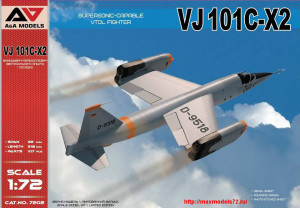 AAM7202   VJ101C-X2 Supersonic-capable VTOL fighter (thumb24317)