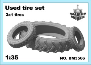 BM3566 Used tire set 3*1 tires (thumb22551)
