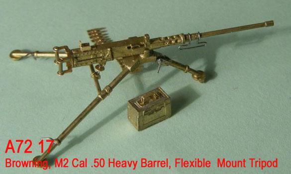 MiniWА7217    Browning, M2 Cal .50 Heavy Barrel, Flexible  Mount Tripod (thumb22967)