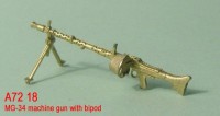 MiniWА7218    MG-34 machine gun with bipod (thumb22969)