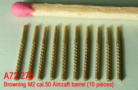 MiniWА7227b    Browning M2 cal.50 Aircraft barrel (10 pieces) (thumb22998)