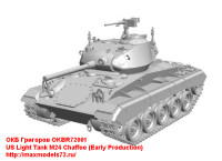 OKBR72001   US Light Tank M24 Chaffee (Early Production) (thumb24014)