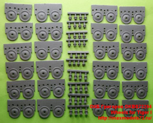 OKBS72294   Wheels for Tiger I (attach1 22745)