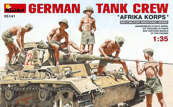 MA35141   German tank crew.»Afrika Korps» (thumb26445)