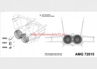 АМG 72015   МиГ-25П/ ПД/ ПУ реактивное сопло двигателя Р15Б-300 (attach2 38017)