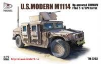 TM7203   U.S.HMMWV M1114 FRAG5 w/GPK Turret (thumb27430)