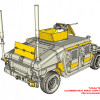 TM7203   U.S.HMMWV M1114 FRAG5 w/GPK Turret (attach5 27430)