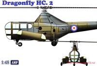 AMP48003   Westland WS-51 Dragonfly HC.2  rescue (thumb32556)