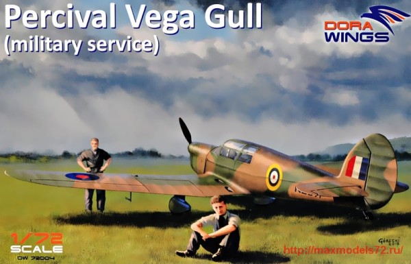 DW72004   Percival Vega Gull (military service) (thumb32726)
