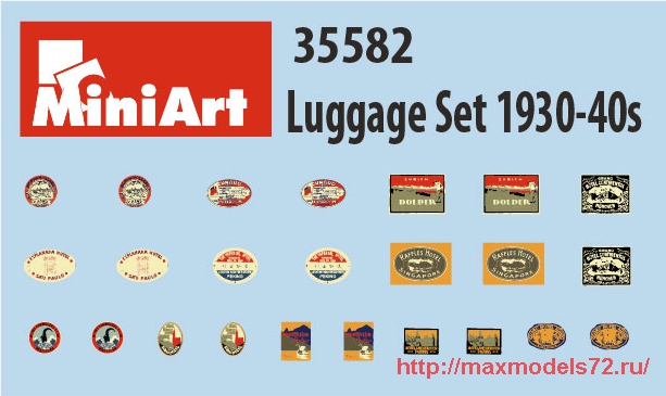 MA35582   Luggage Set 1930-40s (attach1 32643)
