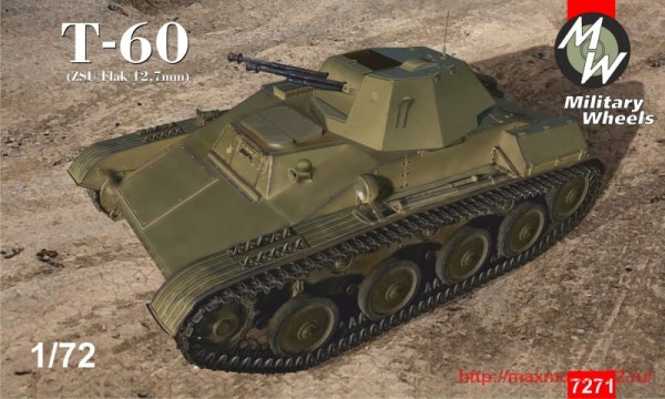 MW7271 Tank T-60 (ZSU Flak 12,7 mm) (thumb32583)