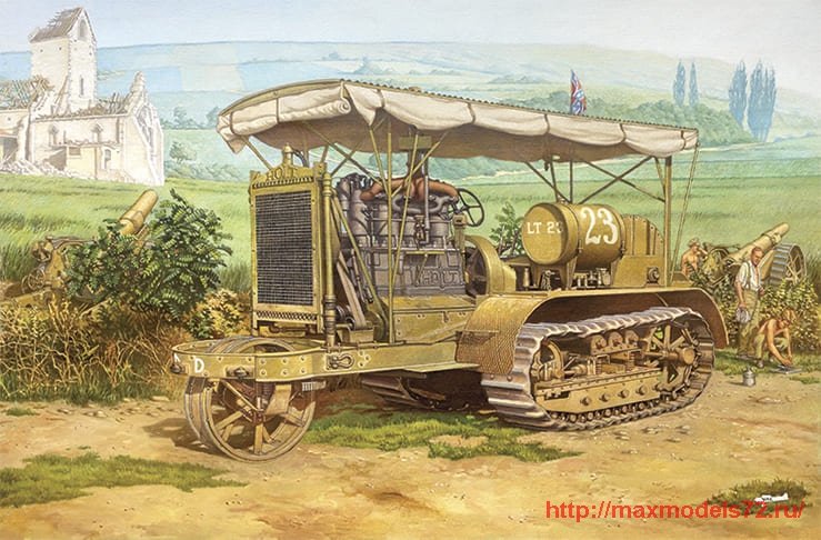 RN812   Holt 75 Artillery tractor (thumb32705)