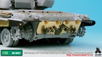 TetraME-35031   1/35 Russian MBT T-90 Dozer Detail up set w/Side skirts, Metal Barrel for MENG (attach5 33351)