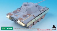 TetraME-35039   1/35 German Panther Ausf.D Detail up set for Zvezda (attach2 33423)