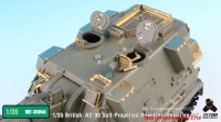 TetraME-35046   1/35 British  AS-90 Self-Propelled Howitzer  Detail up set for Trumpeter (attach5 33667)
