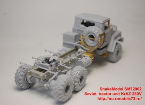 SM72002   Soviet  tractor unit KrAZ-260V (attach9 33573)