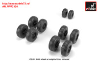 AR AW72326   1/72 B-2 Spirit wheels w/ weighted tires (attach1 31412)