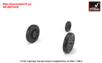 AR AW72410   1/72 EE «Lightning-II» wheels w/ weighted tires, late (attach3 31462)