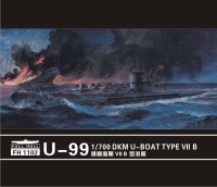 FH1102   U-boat Type VII B  DKM U-99 (2set) (thumb31081)