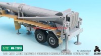 TetraME-72010   1/72 NATO M1001 Tractor & Pershing II Missile Launcher Detail up set  for Modelcollect (attach9 34054)