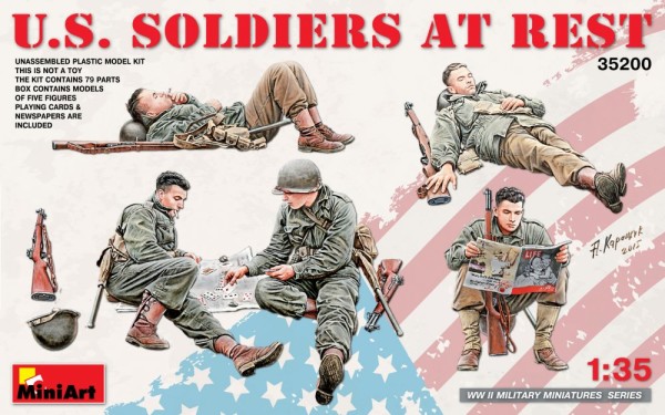 MA35200   U.S. Soldiers at rest (thumb26754)