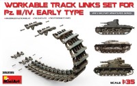 MA35235   Pz.Kpfw III/IV workable track links set, early type (thumb26867)