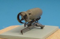 BRL48004   Bomb rack for Spitfire + british 500lb bomb (attach1 30313)