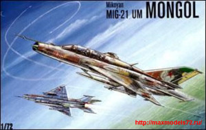 KO7207   MiG-21 UM MONGOL Soviet trainer-fighter (thumb25669)