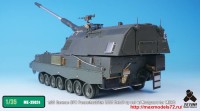 TetraME-35024   1/35 German SPH Panzerhaubitze 2000 Detail up set w/ Mudguard for MENG (attach2 33287)
