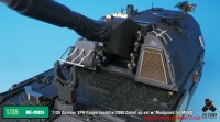 TetraME-35024   1/35 German SPH Panzerhaubitze 2000 Detail up set w/ Mudguard for MENG (attach3 33287)