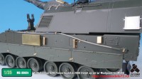 TetraME-35024   1/35 German SPH Panzerhaubitze 2000 Detail up set w/ Mudguard for MENG (attach6 33287)