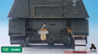 TetraME-35024   1/35 German SPH Panzerhaubitze 2000 Detail up set w/ Mudguard for MENG (attach7 33287)