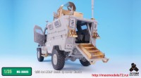 TetraME-35025   1/35 4×4 MRAP Detail up set for Kinetic (attach8 33297)