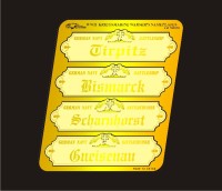 FH700028   WW II   Kriegsmarine Warships Nameplates I (thumb31519)