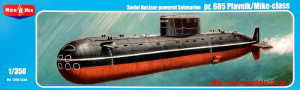 MMir350-034   Project 685 Plavnik/Mike-class, Soviet nuclear-powered submarine (thumb25687)