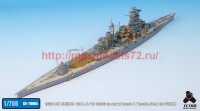 TetraSE-70004   1/700 IJN HARUNA 1944. 6 / 10 Detail up set w/ Barrel & Wooden Deck for FUJIMI (attach1 36660)