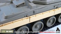 TetraMA-35023   1/35 British AS-90 Self-Propelled Howitzer  Side Skirts set for Trumpeter (attach3 33554)