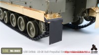 TetraMA-35023   1/35 British AS-90 Self-Propelled Howitzer  Side Skirts set for Trumpeter (attach5 33554)