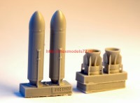 АМС 72027    РБК-500 АО-2,5 РТМ, разовая бомбовая кассета калибра 500 кг (в комплекте две РБК-500). (attach1 37567)