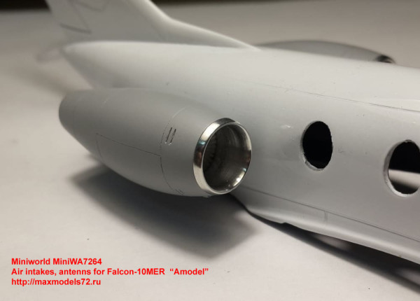MiniWA7264   Air intakes, antenns for Falcon-10MER  “Amodel” (thumb32389)
