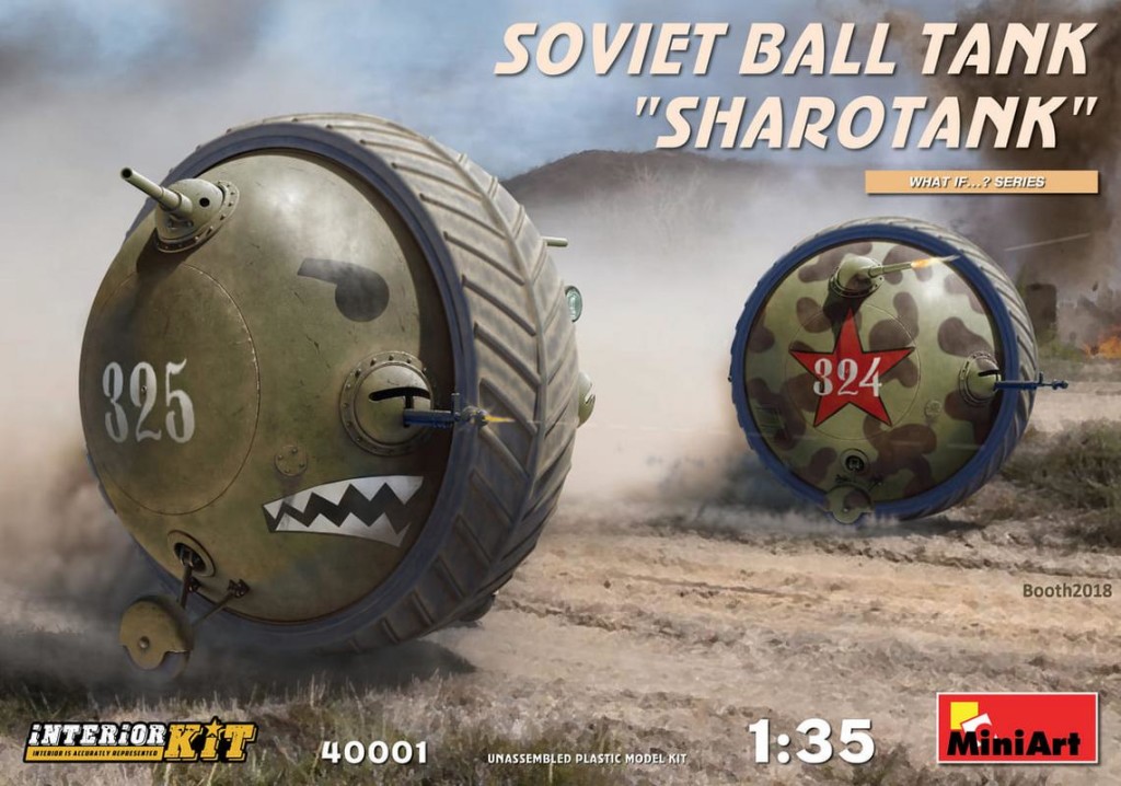 MA40001  Soviet ball tank "Sharotank". Interior kit (thumb34463)
