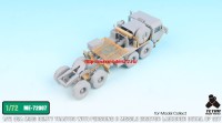 TetraME-72007   1/72 USA M983 Tractor w/Pershing II Missile Erector Launcher Detail up set for Model collect (attach2 32210)