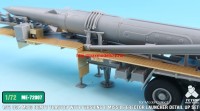 TetraME-72007   1/72 USA M983 Tractor w/Pershing II Missile Erector Launcher Detail up set for Model collect (attach6 32210)
