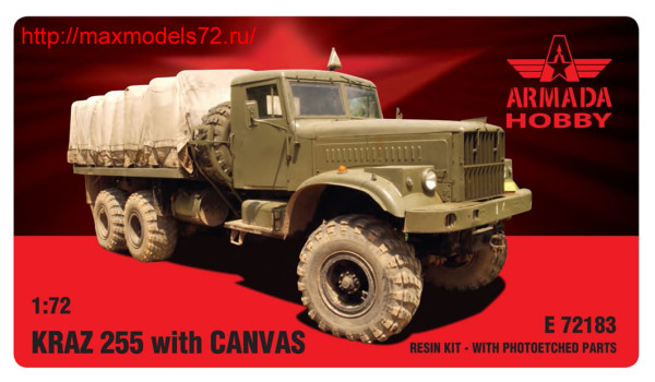 AME72183   KRAZ 255 TRUCK with CANVAS (thumb32337)
