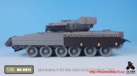 TetraMA-35010   1/35 Russian T-80U Side skirts set for Xact Scale Model (attach2 33475)