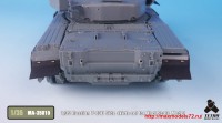 TetraMA-35010   1/35 Russian T-80U Side skirts set for Xact Scale Model (attach4 33475)