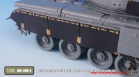 TetraMA-35010   1/35 Russian T-80U Side skirts set for Xact Scale Model (attach5 33475)