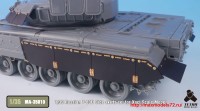 TetraMA-35010   1/35 Russian T-80U Side skirts set for Xact Scale Model (attach6 33475)