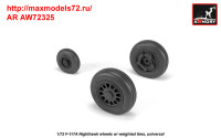AR AW72325   1/72 F-117A wheels w/ weighted tires (attach2 35805)